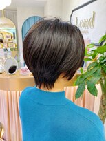 ロンドプランタン 恵比寿(Lond Printemps)&nbsp;【Lond佐野】アッシュブラウン小顔前下がりマッシュ大人ボブ