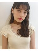 【GOOD DAY HAIR】《透明感カラー セミディ》  下北沢
