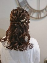 ヘアセットサロン ミント(Hair set salon MINT)&nbsp;ルーズハーフアップ