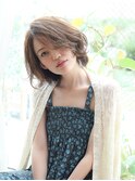 抜け感透明感銀座大人可愛い小顔ショートブルーアッシュ