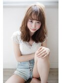 【Lolonois森ノ宮】シースルーバングふわミディ(藤岡尚希)