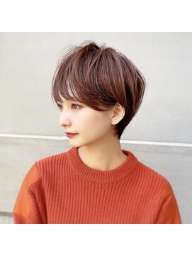 ラナ 渋谷(Lana) 【Chill】かわいい季節のピンクベージュクールショートボブルフ