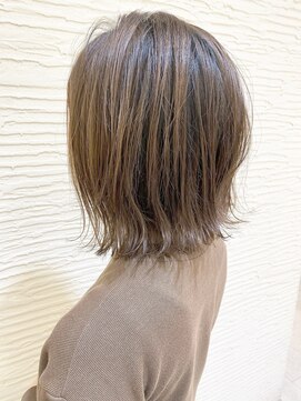 モリオ フロム ロンドン サッポロファクトリー店(morio FROM LONDON) 【morio】札幌ボブ　ふわっと外ハネボブ