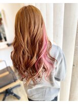 ロッコ 深谷店(ROCCO)&nbsp;＃インナーカラー＃カラーバター＃ピンク＃N.＃トリートメント