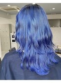 ネイビーブルーウルフ