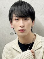 フイ 代々木(Hui) メンズ/アップバング/ツーブロックマッシュ/束感ショート/波巻き