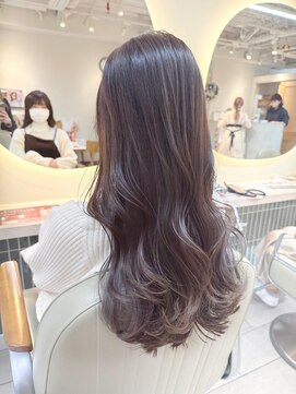 テトラ バイ ネオリーブ 横浜西口店(tetra by neolive) 透明感抜群のラベンダーグレージュ**