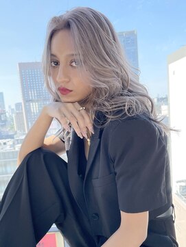 アルバム 池袋(ALBUM) グレージュミディ_グレージュカラーボブウルフ_29346