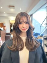 オークヘア 福間店(OAK hair calme) ヨシンモリ×シースルーバング
