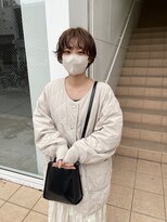 クララ サカエ(CLALA Sakae LA.DONNA group)&nbsp;ショートナチュラルパーマ