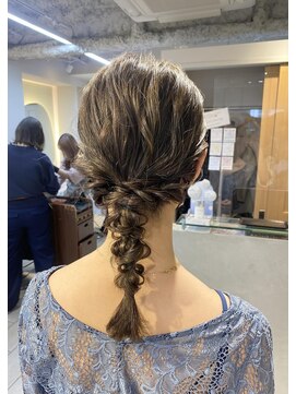 テトラ バイ ネオリーブ 横浜西口店(tetra by neolive) *ぽこぽこ編みおろしアレンジ*