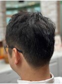 アップバング/ツーブロックマッシュ<理容室>[メンズ/相模大野]