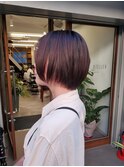 縮毛矯正ショート