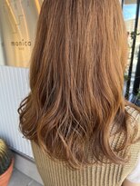 モニカ ヘアー(monica Hair) オレンジベージュ