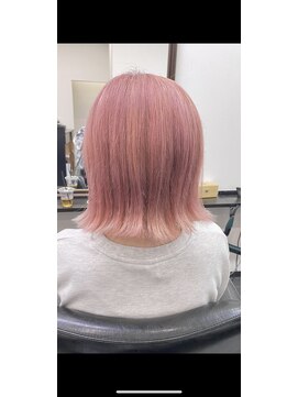 アウラシザーワークス(Aura scissors works) ホワイトピンク