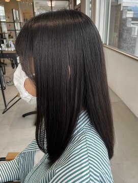 グランデュール 東静岡池田店(GRANDEUR) インナーカラーイヤリングカラーブリーチ髪質改善トリートメント