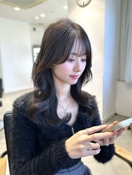 アリュウル 表参道(ALLURE) ふとした瞬間もかわいい韓国くびれヘア◯　KAKO