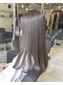 グレージュ/ミルクティーグレージュ/ダブルカラー/ブリーチなし