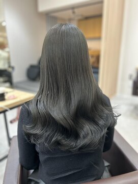 ユウル 横浜(juhl.) 暗めカラー/グレージュカラー/ダークアッシュ/髪質改善