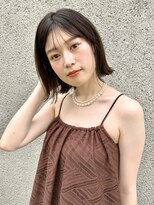 ブリス(VLISS)&nbsp;ミディアム ボブ 顔周りレイヤー 透明感 20代30代40代