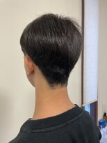 ヘアー ローズ(hair ROSE)&nbsp;丸いフォルムにエッジを与えるトレンド香織なナチュラルショート
