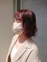 ライム(lime)&nbsp;perm bob×red