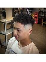 グラウンドタイガー(GROUNDTIGER)&nbsp;パーマ×フェード