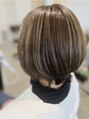 ピントヘアーワークスソウコ(PINT HAIR WORKS SOKO)&nbsp;白髪染めを今後使わないためのハイライトフォギーベージュ