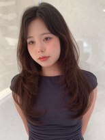 ソヨン 大宮2号店(SOYON)&nbsp;ミルクティーベージュケアブリーチダブルカラー韓国レイヤー