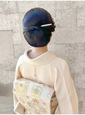 七五三さんママヘア