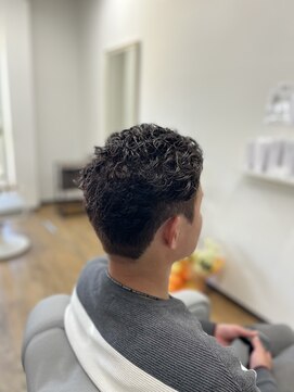 コンフォール(Confor) 七三パートパーマスタイル