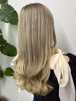 ウェーブ(WAVE)&nbsp;くすみベージュ/ダブルカラー