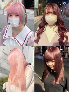 ワンズリー 本厚木店(ONE's ly) イメチェン/レッドブラウン/フルバング/似合わせカット/本厚木駅