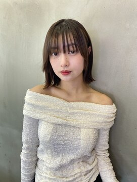 ロンドルーチェ 心斎橋(Lond luce) 大人ガーリー×似合わせカット【髪質改善／縮毛矯正】