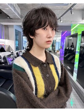 レコ(LECO) イメチェンワイドバングウルフパーマニュアンスパーマ