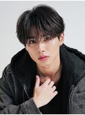 マッシュ短髪ツーブロックモテる束感モテ髪イケメン黒髪ビジネス