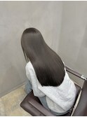 透け感カラー×髪質改善で叶えるツヤ髪美人