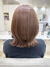 ＊自然なツヤと深みであなたらしさを引き出す上品カラー＊ [富沢/長町/白髪ぼかし/オーガニック/縮毛矯正]