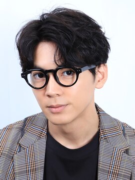 ネイビー(NAVY) デキる男のフェザーパーマ