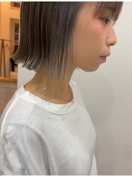 ジジ 栃木本店(Gigi) ボブ×インナー×グレー◎