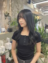 クオーレ(CUORE) ブルーブラック×酸性縮毛矯正