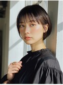 切りっぱなしボブ