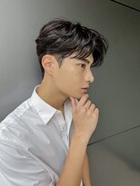 トルネード(TORNADO) メンズショートパーマフェザーパーマビジネスヘア面長K20251107