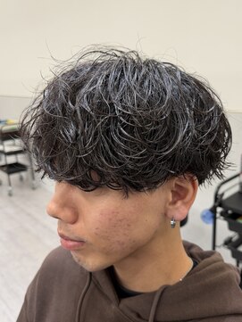 ビカムメンズヘアー 栄店(become men's hair) ラフに散るシャドウパーマ