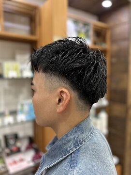 メンズフェードカット