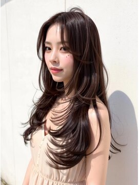 ブロウ ネックス ザ サロン 表参道(VLOW nex the salon) 韓国ヘア/透明感カラー/小顔に見せる顔まわりカット/ミディアム