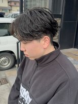 ヘアーアトリエ ラフェル(hair atelier Rafel) ニュアンスパーマ センターパート