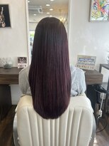 レノマ(renoma)&nbsp;美髪ケア＊髪質改善カラー＊ピンクブラウン＊美髪ケア