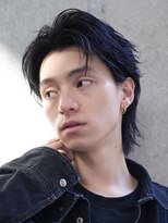バイフィフス 原宿/表参道(by fifth)&nbsp;メンズシースルーマッシュニュアンスパーマシャドウパーマテテ風