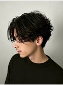 199. リバースセンターパート/ニュアンスパーマ/透明感